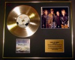 BON JOVI/CD GOLD DISC/SIGNED PHOTO/FRAMED/COA